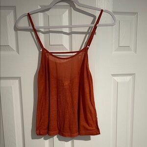 Women's Orange Tank Top